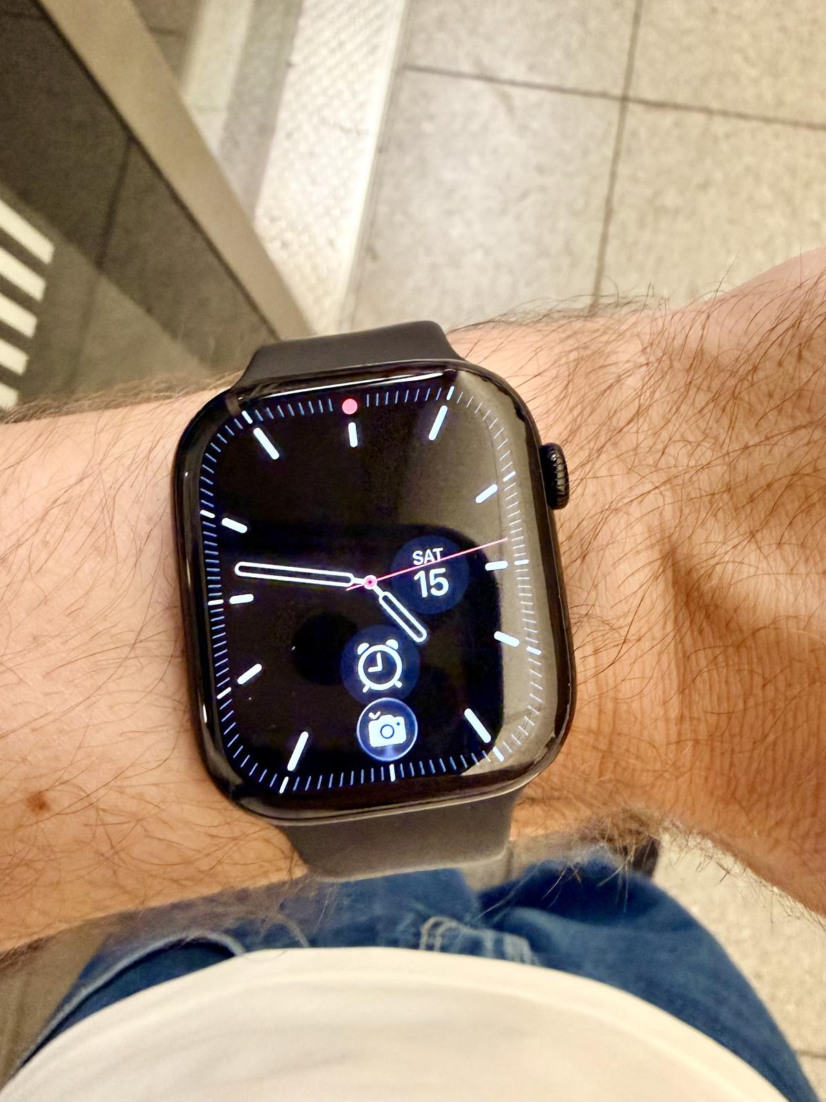 Apple Watch Series 11 on my wrist