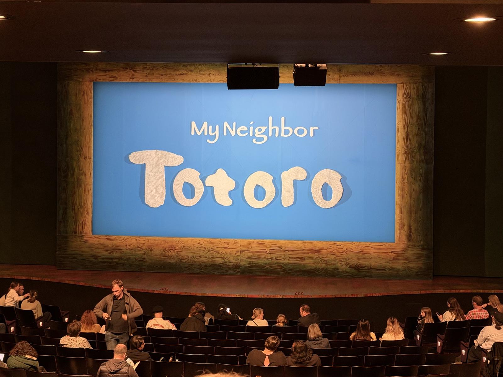 Totoro stage curtain
