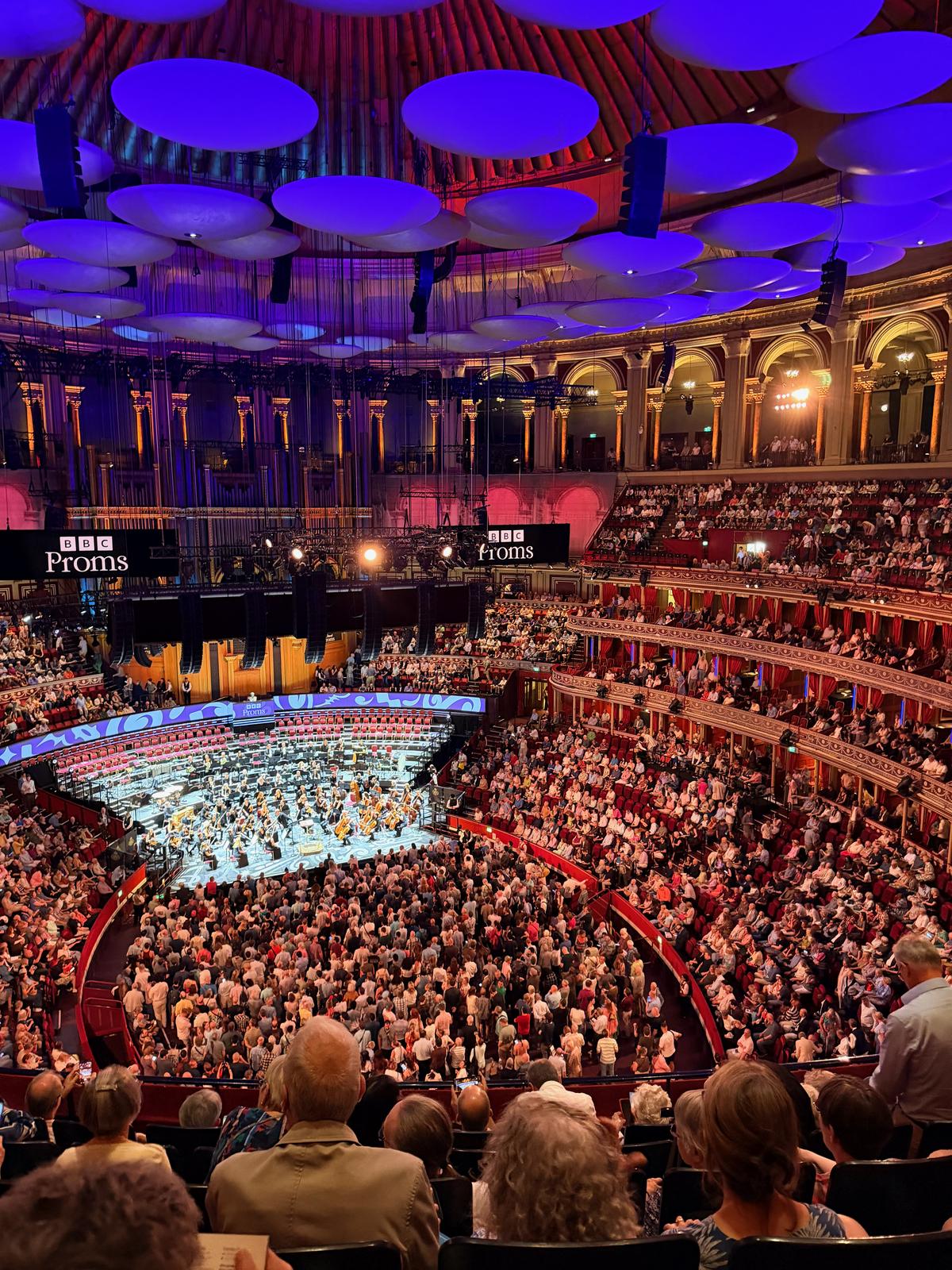 Royal Albert Hall from the inside