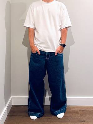 My JNCO Twin Cannon, seen from the front