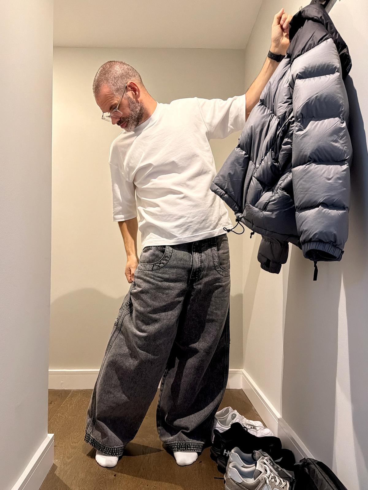 Me wearing JNCO Jester (from the front)